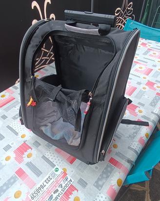 zaino trolley per cane