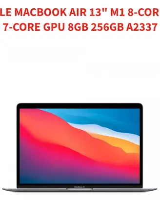 APPLE MACBOOK AIR 13" M1 8 CORE CPU 7 256GB 