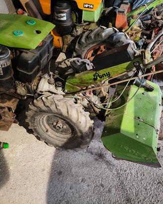 motocoltivatore diesel 10 CV 