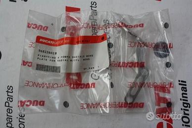 Piastrino Sx Pompa Radiale x Ducati Monster