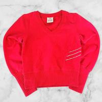 Felpa rossa adidas bambina