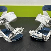 Attacchi snowboard Salomon Mirage Bianchi Taglia S