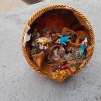 Delizioso presepe artigianale