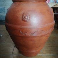 Vaso bombato in terracotta 