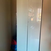 Armadio specchiato a 2 ante