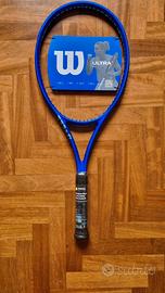 Racchetta tennis adulto Wilson ULTRA 100 V5 e cord