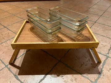 Teglia Pirofila Forno Pyrex da 1 a 6 Pz