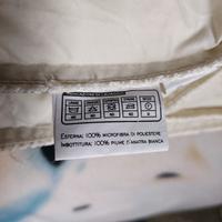 Piumino letto piuma anatra bianca