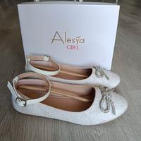 Alesya scarpe ballerine cerimonia n.35