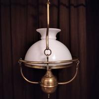 lampadario in ottone