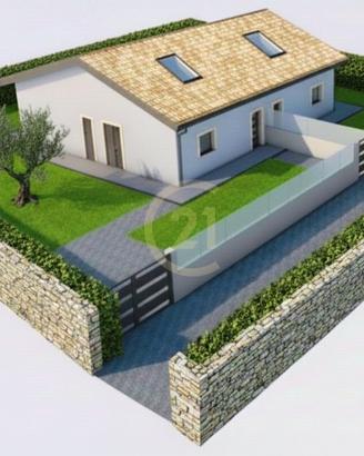 Villette in costruzione con giardino e posto auto