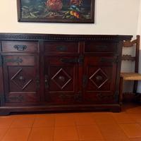 Sala da pranzo completa in legno – 3 ante + 2 ante