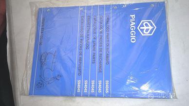 CATALOGO PARTI DI RICAMBIO VESPA PIAGGIO 594045