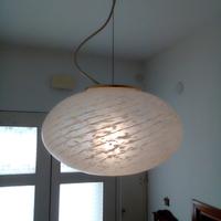 Lampadario murano ,4 sedie