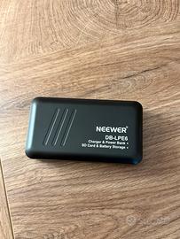 Neewer (Carica Batterie + 2 Batterie per Canon)