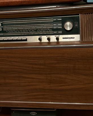 Mobile radio giradischi Minerva