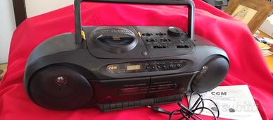 Stereo Boombox CGM - Cassette e Radio OK