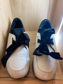 Scarpe donna Hogan bianco e nero. Numero 38.