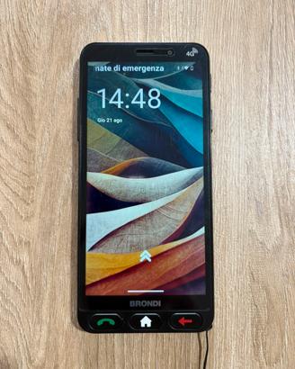 BRONDI AMICO VERO. CELLULARE SEMPLICE PER ANZIANI