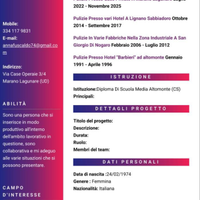 Disponibile a fare pulizie