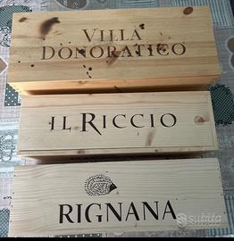 3 Cassette di vino