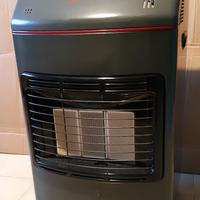 Stufa a gas DeLonghi da 4500 watt, color grigio