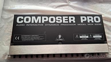 Compressore Composer Pro  MDX 2200  Behringer