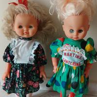 2 bambole vintage anni 60/70
