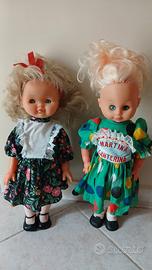 2 bambole vintage anni 60/70