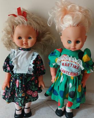 2 bambole vintage anni 60/70