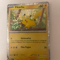 carta pokemon Pikachu molto rara