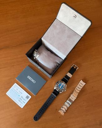 SEIKO PROSPEX SRPE33K1 SAVE THE OCEAN FULL SET