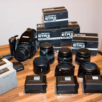 Kit Zenza Bronica Etr-Si 4,5x6 completo 