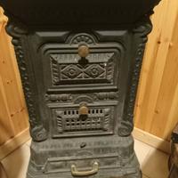 Stufa a legna vintage