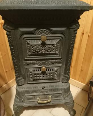 Stufa a legna vintage