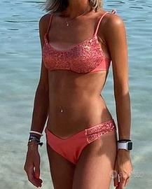 Fascia costume Calzedonia rosa