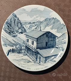 piatto decorativo Rifugio Morelli-Buzzi (CN)