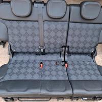 fiat 500l wagon sedili posteriori 
