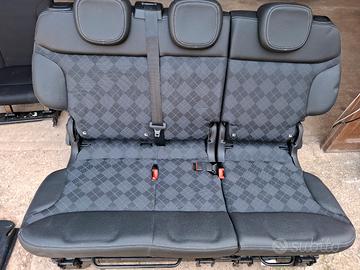 fiat 500l wagon sedili posteriori 