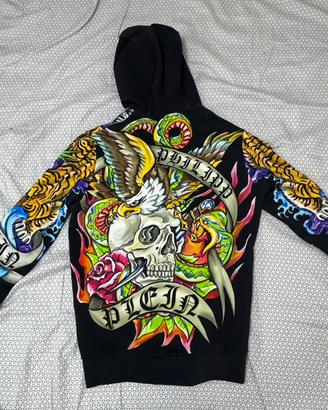 Felpa Philipp Plein e marsupio Versace