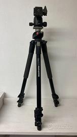 Cavalletto Manfrotto 190 XPROB con testa 496RC2