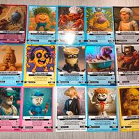 15 card Brainrot serie BETA numeri in descrizione