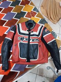 tuta moto due pezzi Alpinestar