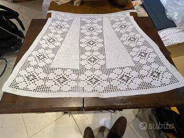 Grembiule da cucina realizzato ad uncinetto