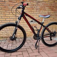 MTB 27,5 + seggiolino bimbi + portapacchi