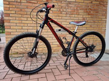 MTB 27,5 + seggiolino bimbi + portapacchi