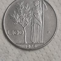 Moneta 100 lire 1976