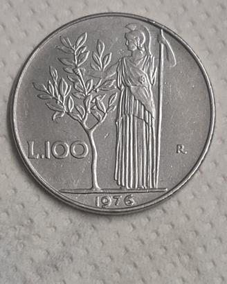 Moneta 100 lire 1976