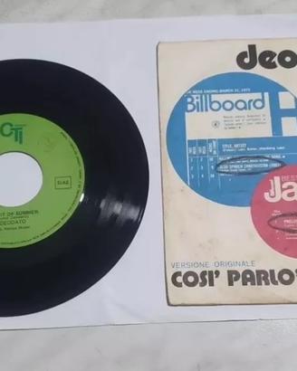 45 GIRI DEODATO SPIRIT OF SUMMER BUONE CONDIZIONI