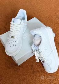 Scarpe Nike AF1 44 Bianche Uomo Nuove